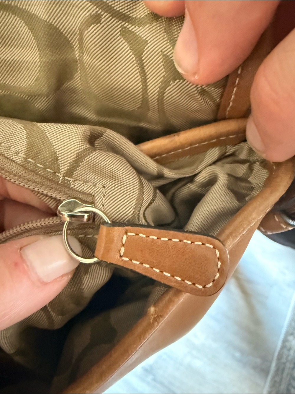 Vintage Coach Soho Brown Leather Flap Shoulder Bag Crossbody Style 94 - Picture 7 of 14